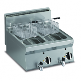 Elektro Fritteuse 2 x 10 lt.Tischgerät - KBS