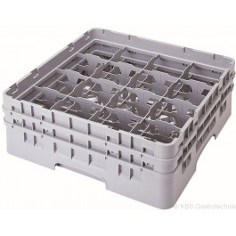 Gläserkorb mit 16 Fächern, 500x500mm, Glas max. Ø 111mm / H 174mm - KBS