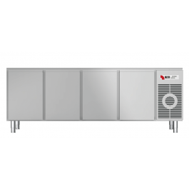 Kühltisch mit Arbeitsplatte KTF 4210 O Zentralkühlung - KBS