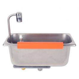 Einbauspüle mit Portionierer Dusche -  Geppetto-Eis