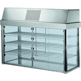 Aufsatz Kühlvitrine Kühlplatte C-AKV 1100 SB - KBS