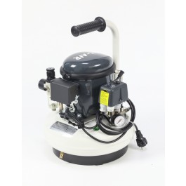 Kompressor Sil-Air 30/6, leiselaufend, Rundform - für Spagetti Eispressen - Geppetto-Eis