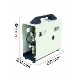 Kompressor CW90D, Öl-frei , für Spagetti Eispressen , Geppetto-Eis
