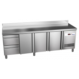 Kühltisch Ready KT4002 mit Aufkantung - KBS