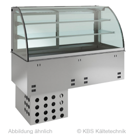 Einbau-Kühlvitrine Kühlplatte Elegance E-EKVP 2A GN 4/1 - KBS