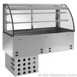 Einbau-Kühlvitrine Kühlwanne Elegance E-EKVW 2A GN 4/1 OP - KBS