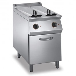 Elektro-Fritteuse 2 Becken je 10 Liter Standgerät 18kW - KBS