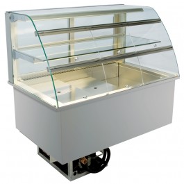 Einbaukühlvitrine EPV 112-5-KL 6 SB-Klappen - NordCap