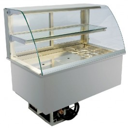 Einbaukühlvitrine EPV 145-5-Z Front geschlossen - NordCap