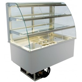 Einbaukühlvitrine EPV 112-7-KL 9 SB-Klappen - NordCap