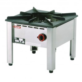 Hockerkocher1 Hochleistungsbrenner mit 13kW - KBS