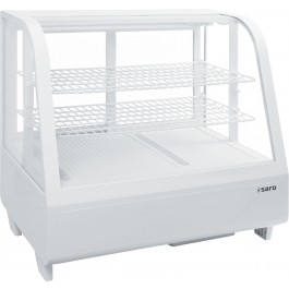 Kühlvitrine 100 Liter, Modell KATRIN weiß - Saro
