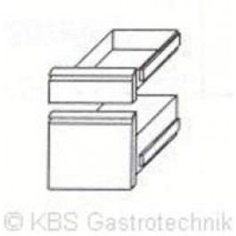 Schubladensatz 1/3 +2/3Kühltischschubladensatz - KBS