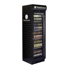 Kühlschrank mit Glastür und Leuchtaufsatz - L 298 GLSS - Esta