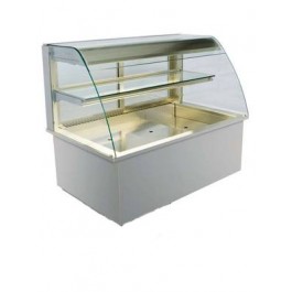 Einbaukühlvitrine OPV 80-5-H1-Z Front offen - NordCap