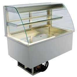 Einbaukühlvitrine EPV 112-7 Front geschlossen - NordCap