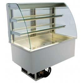 Einbaukühlvitrine OPV 112-7-M2 Front offen - NordCap