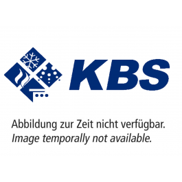 Brennerplatte für Einzelrost, gerillt - KBS