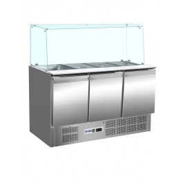 Saladette gerader Glasaufbau KBS 904 - KBS