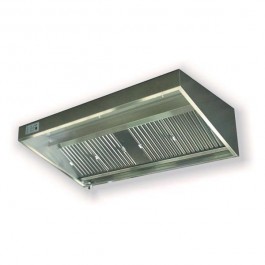 Wandhaube Trapezform 160x70cmAnschlußfertig -Filter Typ B - KBS