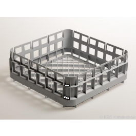 Gläserkorb eckig 15cm hochaus Kunststoff - KBS