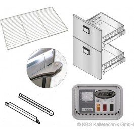 Umrüstsatz auf GN 1/4 für RX 1500 und RX 1510 - KBS