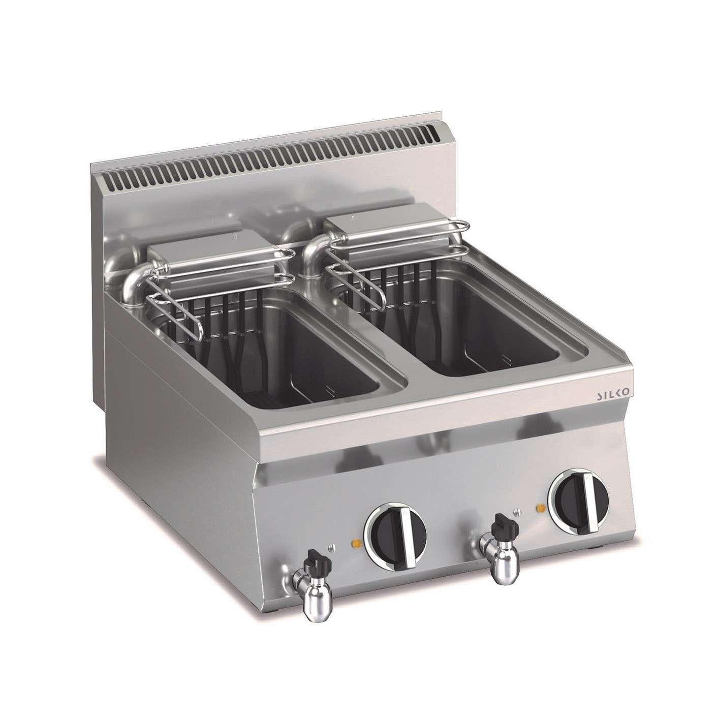 Elektro Friteuse 2 x 10 lt. 12kW Tischgerät - KBS