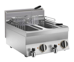 Elektro Fritteuse 2 x 10 lt. 18kW Tischgerät - KBS