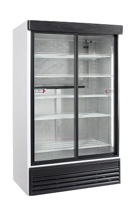 Glasschiebetüren-Kühlschrank SL 1202 G - Esta