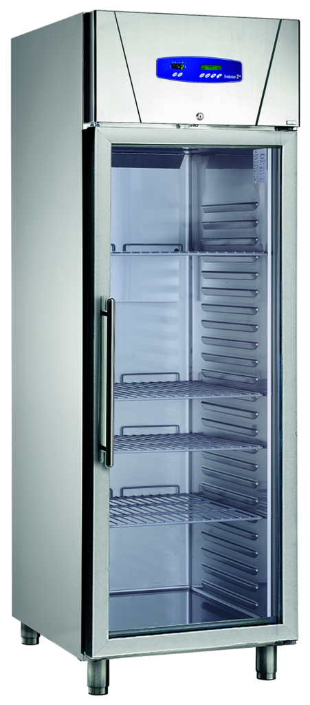 Edelstahlglastürkühlschrank KU720 G - KBS