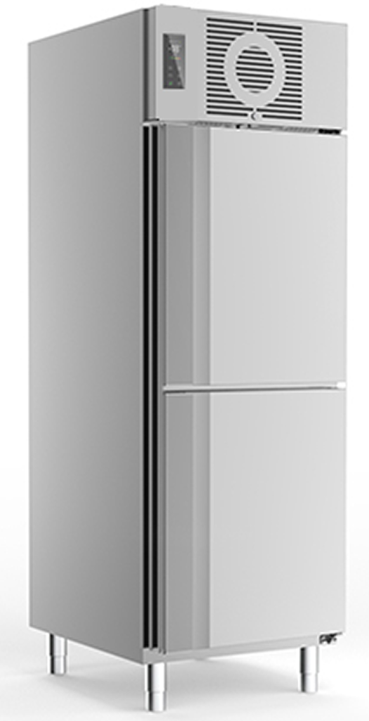 Edelstahlkühlschrank KU 725 2türig - KBS