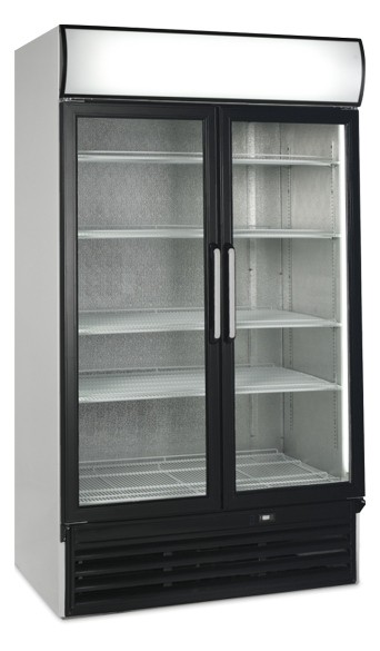 Getränke-Kühlschrank mit Drehtüren HL 1000 GL - Esta