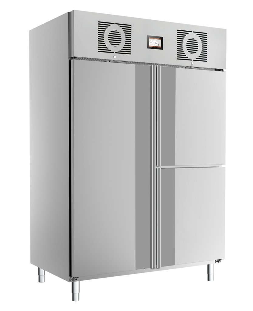 Edelstahl Tiefkühlschrank TKU 1426 3türig - KBS