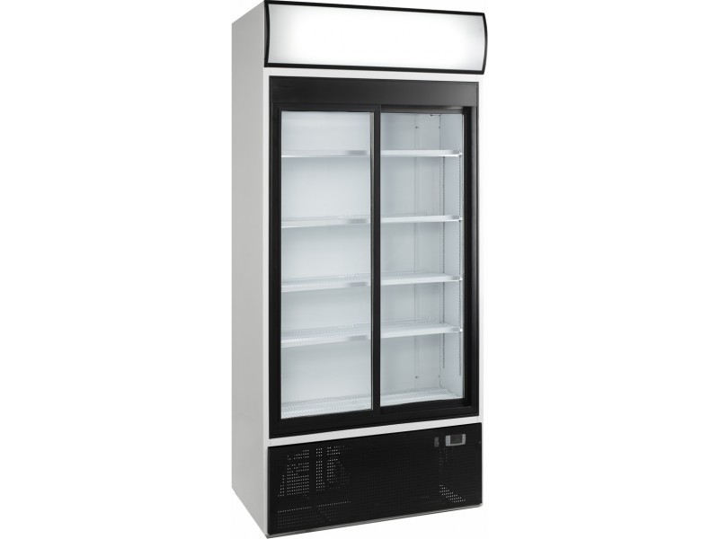 Glasschiebetüren-Kühlschrank SL 890 GL - Esta