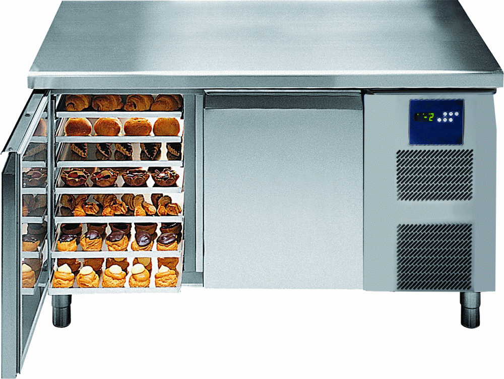 BKTF 2010 M Bäckereikühltisch mit Arbeitsplatte - KBS