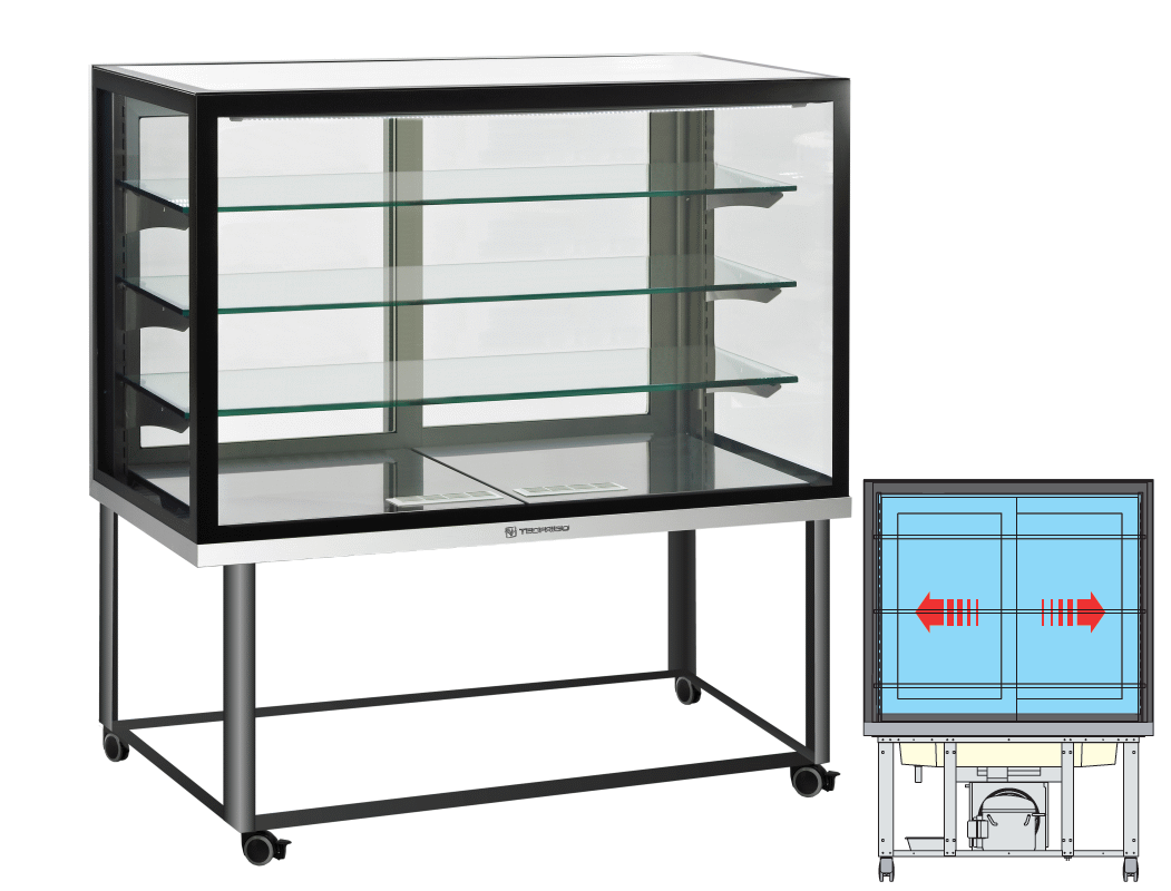 Kuchen und Tortenvitrine Karina 187 oV - KBS