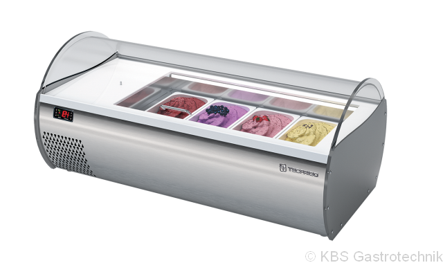 Aufsatzvitrine für Speiseeis ASV Eis 4 - KBS