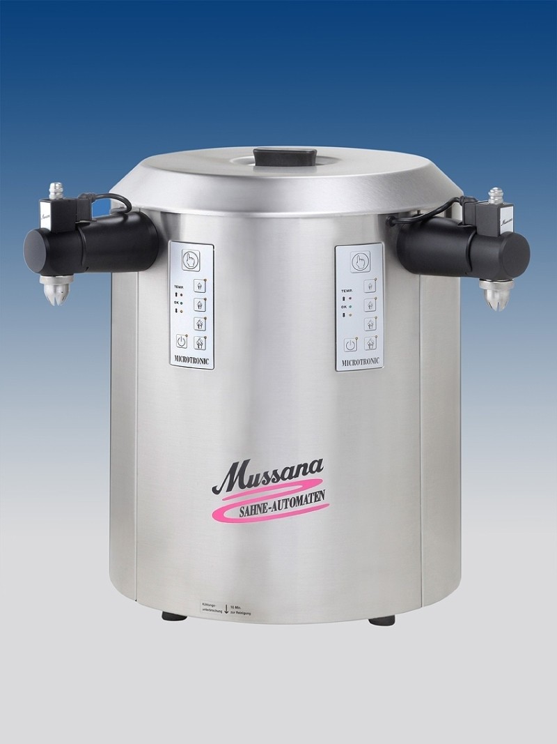 Sahnemaschine 2 x 6-Liter Duo - Mussana