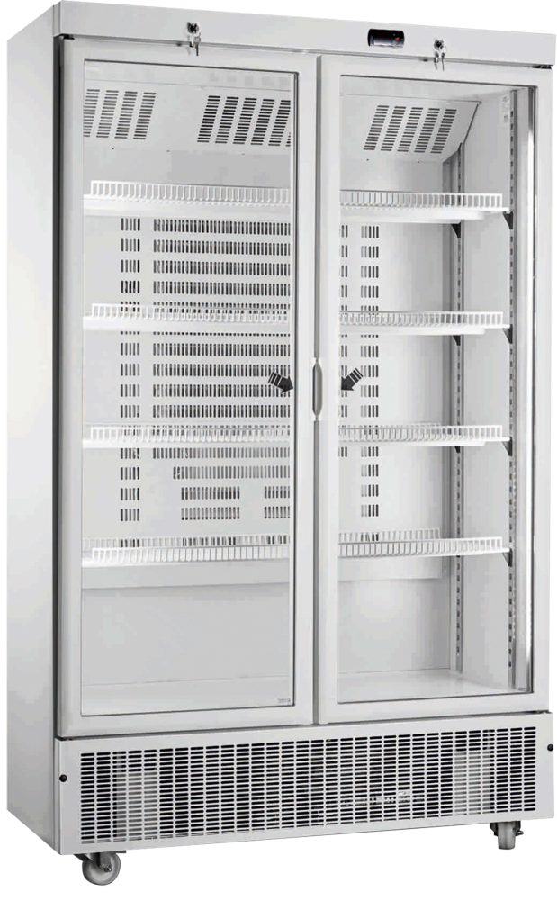 Glastürkühlschrank KBS 850 GU mit Drehtüren - KBS