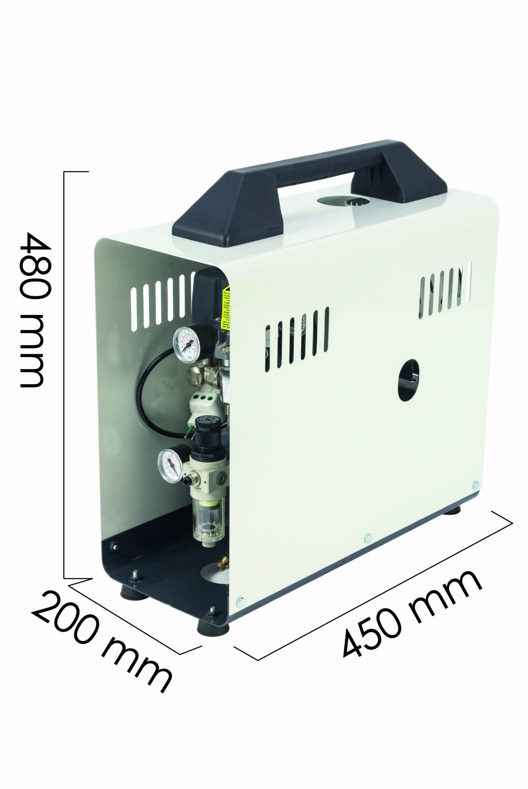Kompressor CW90D, Öl-frei , für Spagetti Eispressen , Geppetto-Eis
