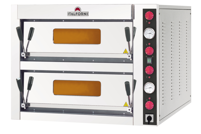 Pizzaofen Allround 4+4 für 4+4 Pizzen ø32cm elektro 9 kW - KBS