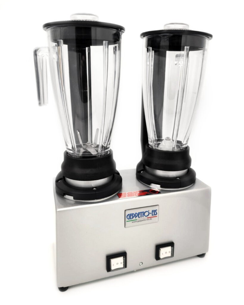 Blender Mixer FR 2003 mit 2 transparenten Polycarbonat-Krügen - Geppetto