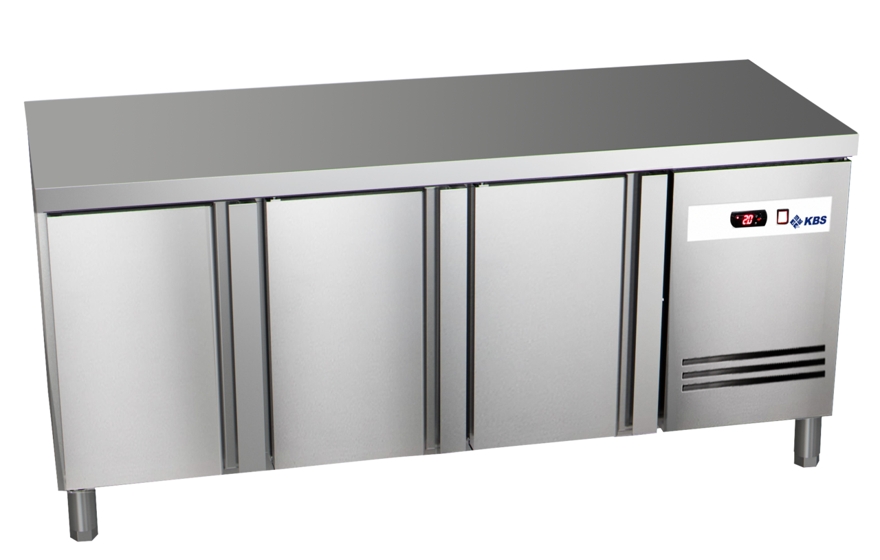 Tiefkühltisch Ready TKT3600 mit Arbeitsplatte 3 Türen - KBS