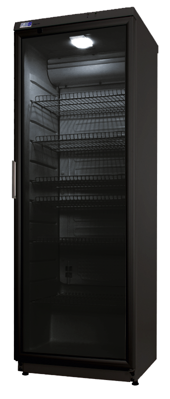 Glastürkühlschrank CD 350 schwarz - KBS