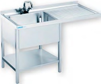 Spülcenter mit 1 Becken - CHROMOnorm