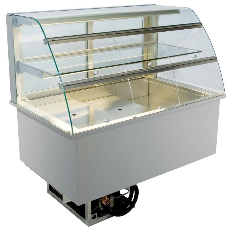 Einbaukühlvitrine EPV 80-5-KL 4 SB-Klappen - NordCap