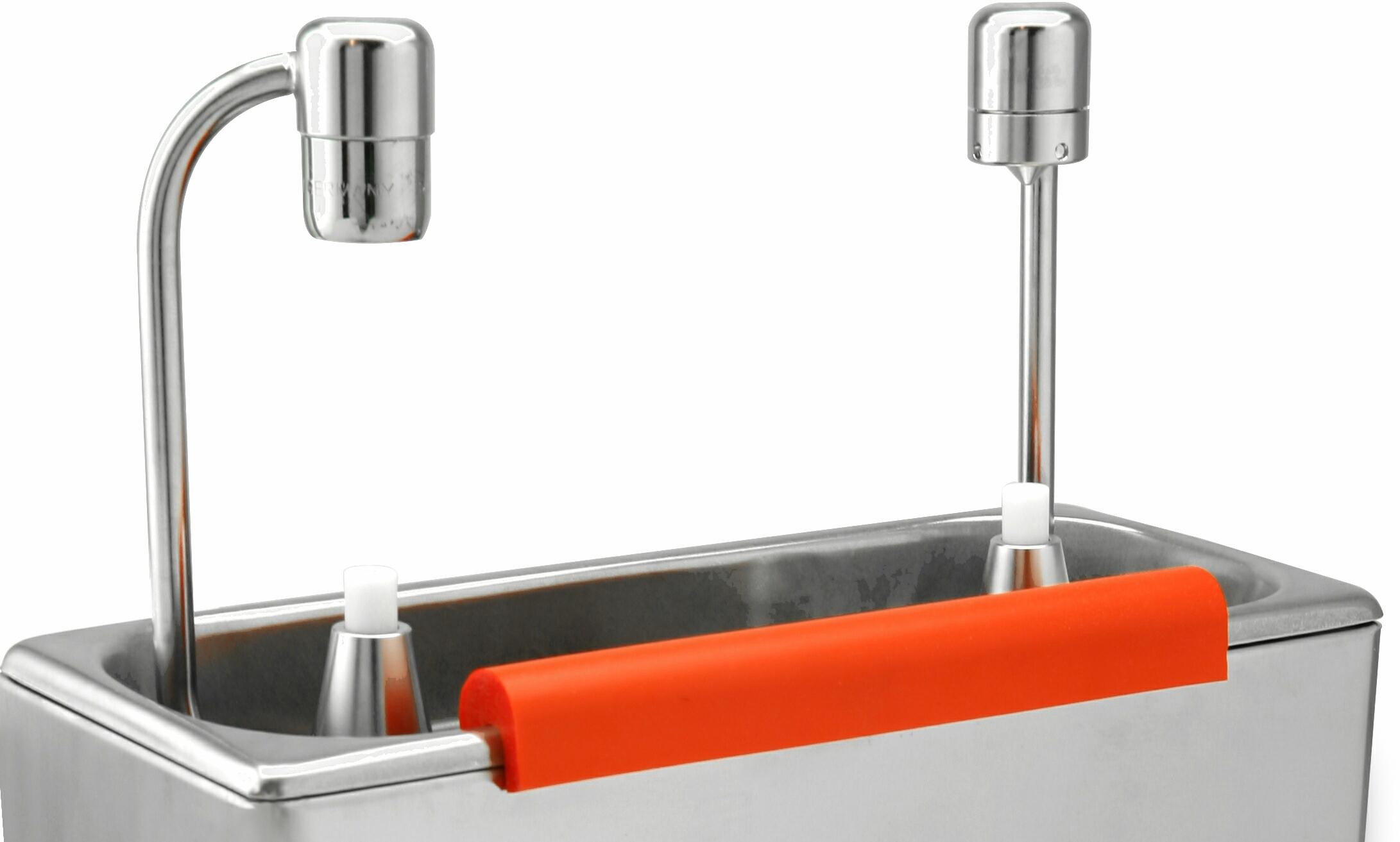 Anbauspüle mit Portionierer Dusche/Trockner/ Wandhalterung 48 cm - Geppetto-Eis
