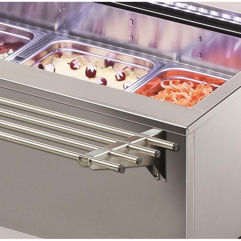 Salatbar Isola 6M VT Tablettrutsche Rundrohr - KBS