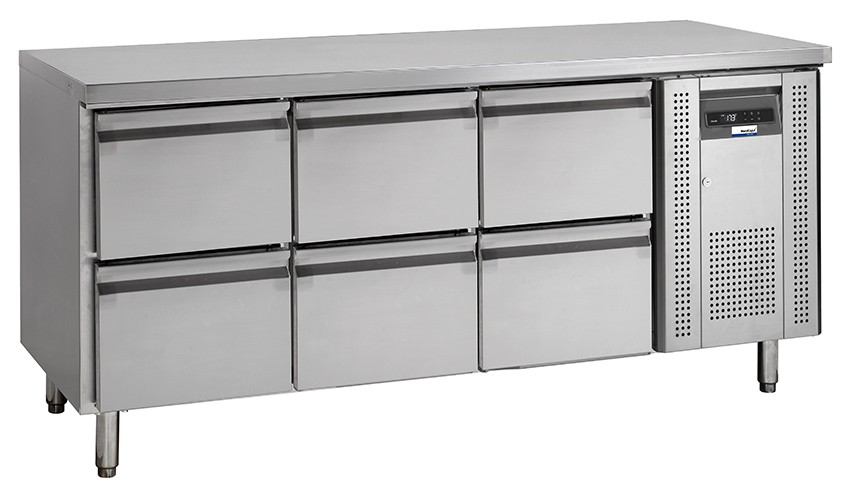 COOL-LINE Kühltisch KTM 3 - 6Z GN 1/1 - Nordcap