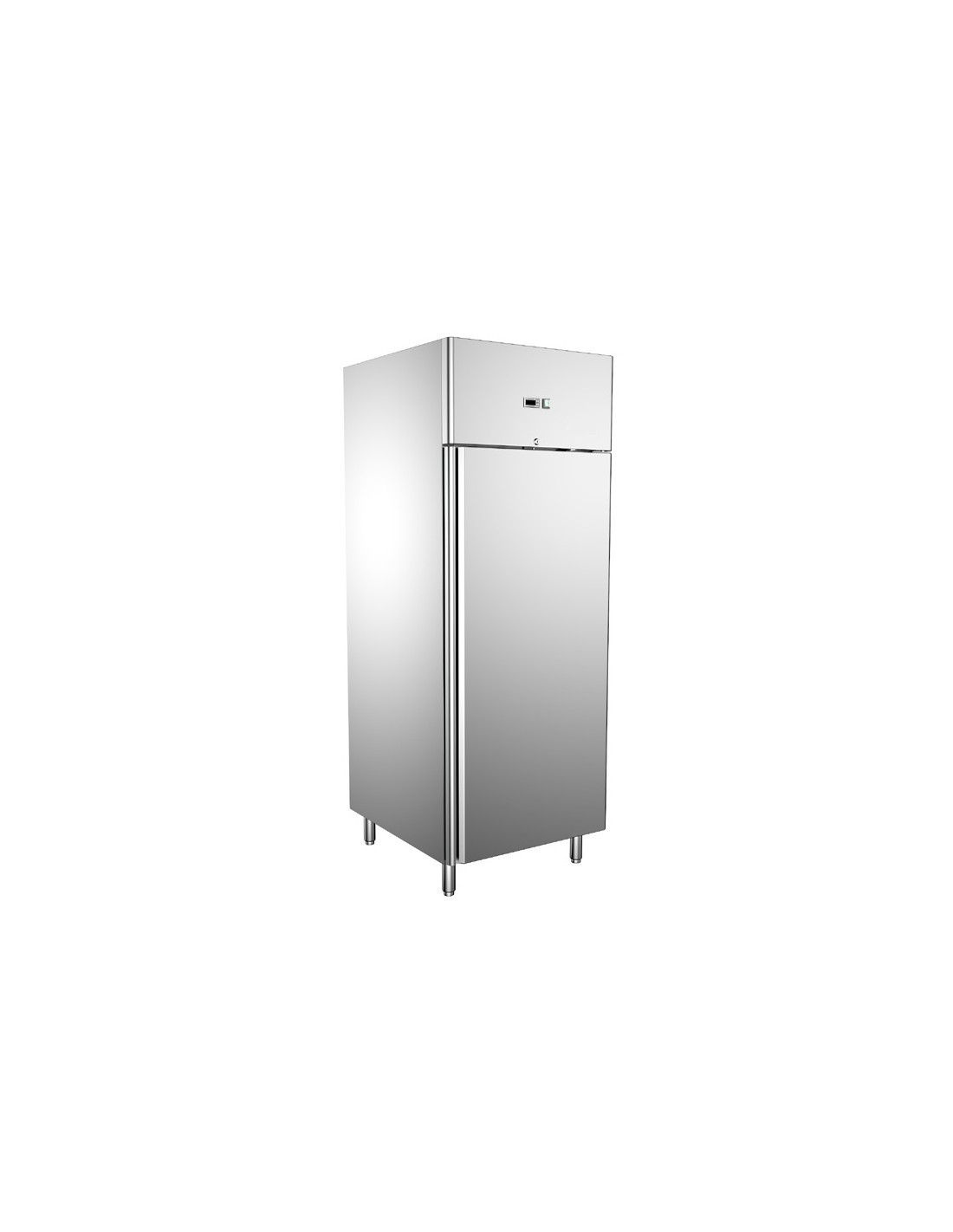 Kühlschrank 1 Türe aus Edelstahl, GN -2°C/+8°C - Morgan